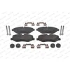 Image de 4 plaquettes de frein ferodo fvr4036
