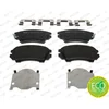 Image de 4 plaquettes de frein ferodo fdb4208
