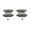 Image de 4 plaquettes de frein ferodo fdb4233