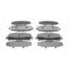 Image de 4 plaquettes de frein ferodo fdb4270