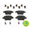 Image de 4 plaquettes de frein ferodo fdb4316