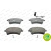 Image de 4 plaquettes de frein ferodo fdb4340