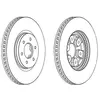 Image de FERODO Disques de frein pour HYUNDAI: Terracan (Ref: DDF1902)