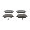 Image de 4 plaquettes de frein ferodo fdb4491