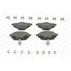 Image de 4 plaquettes de frein ferodo fdb4766
