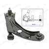 Image de Bras de suspension moog pe-wp-14686