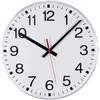 Image de EUROTIME 55000 Wandklok Zendergestuurd 30 cm x 300 mm x 300 mm x 300 mm Wit Energiebesparingsfunctie