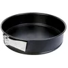 Image de Dr.Oetker 1436 Moule à manqué à charnière, moule à manqué noir, moule à gâteau rond, moule à pâtisserie, Acier inoxydable, Noir, 28 cm