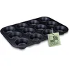 Image de Zenker Perfect Black Lot de 12 moules à muffins en tôle d'acier - Double revêtement antiadhésif - Résistant à la chaleur jusqu'à 230 °C - Idéal pour de délicieux muffins - Fabriqué en Allemagne