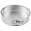 Image de Zenker 6801 Moule à manqué à charnière en Acier étamé, Moule à gâteau Rond en Fer Blanc, Argenté, Acier étamé, 18cm