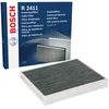Image de Bosch Automotive R2411 - Filtre d'habitacle anti-odeurs au charbon actif - filtre à poussière et à pollen