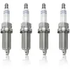Image de BOSCH Jeu de 4 bougies d'allumage pour VOLKSWAGEN: Polo, New Beetle, Lupo, Golf, Bora, Caddy & SKODA: Octavia & SEAT: Cordoba (Ref: 0 242 235 984)