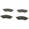 Image de Bosch Automotive BP1083 Plaquettes de frein - Essieu arrière - certification ECE-R90-1 jeu de 4 plaquettes