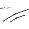 Image de 2 balais d'essuie-glace bosch aerotwin multi-clip am466s