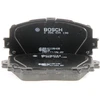 Image de BOSCH Plaquettes de frein X4 pour TOYOTA: Yaris & LEXUS: CT200h (Ref: 0 986 494 196)