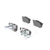 Image de Bosch Automotive BP1168 Plaquettes de frein - Essieu arrière - certification ECE-R90-1 jeu de 4 plaquettes