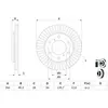 Image de BOSCH Disques de frein pour MITSUBISHI: L200, Montero & FIAT: Fullback (Ref: 0 986 479 704)