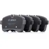 Image de Bosch Automotive BP1381 Plaquettes de frein - Essieu arrière - certification ECE-R90-1 jeu de 4 plaquettes