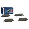 Image de Bosch Automotive BP1478 Plaquettes de frein - Essieu arrière - certification ECE-R90-1 jeu de 4 plaquettes
