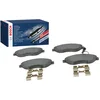 Image de Bosch Automotive BP1021 Plaquettes de frein - Essieu avant - certification ECE-R90-1 jeu de 4 plaquettes