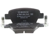 Image de BOSCH Plaquettes de frein X4 pour VOLKSWAGEN: Touran, Golf Cabriolet, Golf, Jetta, Eos, New Beetle, Scirocco, Caddy (Ref: 0 986 494 643)