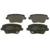 Image de Bosch Automotive BP2487 Plaquettes de frein - Essieu arrière - certification ECE-R90-1 jeu de 4 plaquettes
