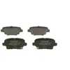 Image de Bosch Automotive BP2495 Plaquettes de frein - Essieu arrière - certification ECE-R90-1 jeu de 4 plaquettes