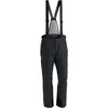 Image de Maier Sports Anton 2 Pantalon de ski imperméable pour homme avec bretelles, tissu extensible et taille réglable, sans PFC Rembourrage mTHERM et protection contre les intempéries Noir Taille 44