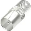 Image de Hama 00205223 F-Coax-adapter Aansluitingen: F-bus, Coax-stekker IEC 1 stuk(s)