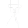 Image de Hama Staffelei-Design TV-standaard 94,0 cm (37) - 190,5 cm (75) Vloerstandaard, In hoogte verstelbaar, Staand Voor curved TVs