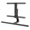 Image de Hama Support TV (support pour téléviseur 32"-65", jusqu'à 40 kg, réglable en hauteur, inclinable, pivotant, compatible VESA, pied TV stable) noir