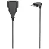 Image de Hama 00223266 Stroom Verlengkabel Zwart 3 m H03VVH2-F 2G 0,75 mm²