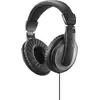 Image de Hama Fernsehkopfhörer ShellTV II, Over-Ear, einseitiges, langes Kabel (6m), SW TV-hoofdtelefoonsysteem Zwart, Donkergrijs Televisie