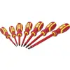 Image de Vigor Schroevendraaierset VDE 7-delig Plat, Kruiskop Phillips