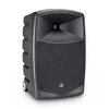 Image de LD Systems ROADBUDDY 10 HBH 2 - Enceinte Bluetooth à Batterie avec mixeur, Microphone sans Fil, Pack et Casque LDRBUD10HBH2 Noir, 863-865 MHz