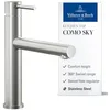 Image de Villeroy & Boch Como Sky 927800LC Robinet de cuisine à une main en acier inoxydable massif