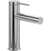 Image de Mitigeur lavabo Villeroy & Boch Loop & Friends, sans bonde, robinet de salle de bains avec cartouche céramique, robinet de lavabo économe en eau, hauteur de bec 106 mm, rond, chromé