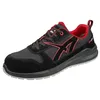 Image de ALBATROS Clifton S3 SRC Chaussures de travail basses avec embout en fibre de verre et protection anti-perforation antidérapantes sans métal Unisexe, noir/rouge, 36 EU