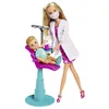 Image de Simba 105733514   Poupée Steffi Love Dentist en tant que dentiste et Timmy en tant que patient, avec chaise et accessoires dentaires, 12 cm, 29 cm, pour enfants à partir de 3 ans