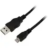 Image de LogiLink CU0058 USB-kabel USB 2.0 USB-A stekker, USB-micro-B stekker 1.00 m Zwart