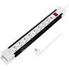 Image de LogiLink Multiprise LPS207-8 prises avec verrouillage de sécurité intégré (protection de contact accrue) - 3 m - Blanc/noir