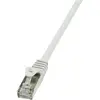 Image de LogiLink CP2032S RJ45 Netwerkkabel, patchkabel CAT 6 F/UTP 1.00 m Grijs Snagless 1 stuk(s)