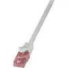 Image de LogiLink CQ2052U RJ45 Netwerkkabel, patchkabel CAT 6 U/UTP 2.00 m Grijs Vlambestendig, Snagless 1 stuk(s)