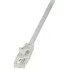 Image de LogiLink CP2032U RJ45 Netwerkkabel, patchkabel CAT 6 U/UTP 1.00 m Grijs Snagless 1 stuk(s)