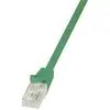 Image de LogiLink CP2065U RJ45 Netwerkkabel, patchkabel CAT 6 U/UTP 3.00 m Groen Snagless 1 stuk(s)