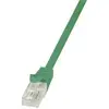 Image de LogiLink CP2075U RJ45 Netwerkkabel, patchkabel CAT 6 U/UTP 5.00 m Groen Snagless 1 stuk(s)