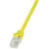 Image de LogiLink CP2087U RJ45 Netwerkkabel, patchkabel CAT 6 U/UTP 7.50 m Geel Snagless 1 stuk(s)