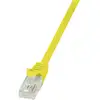 Image de LogiLink CP2097U RJ45 Netwerkkabel, patchkabel CAT 6 U/UTP 10.00 m Geel Snagless 1 stuk(s)