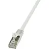 Image de LogiLink CP1062D RJ45 Netwerkkabel, patchkabel CAT 5e SF/UTP 3.00 m Grijs 1 stuk(s)