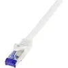 Image de LogiLink C6A121S RJ45 USB-kabel CAT 6A S/FTP 30.00 m Wit 1 stuk(s)